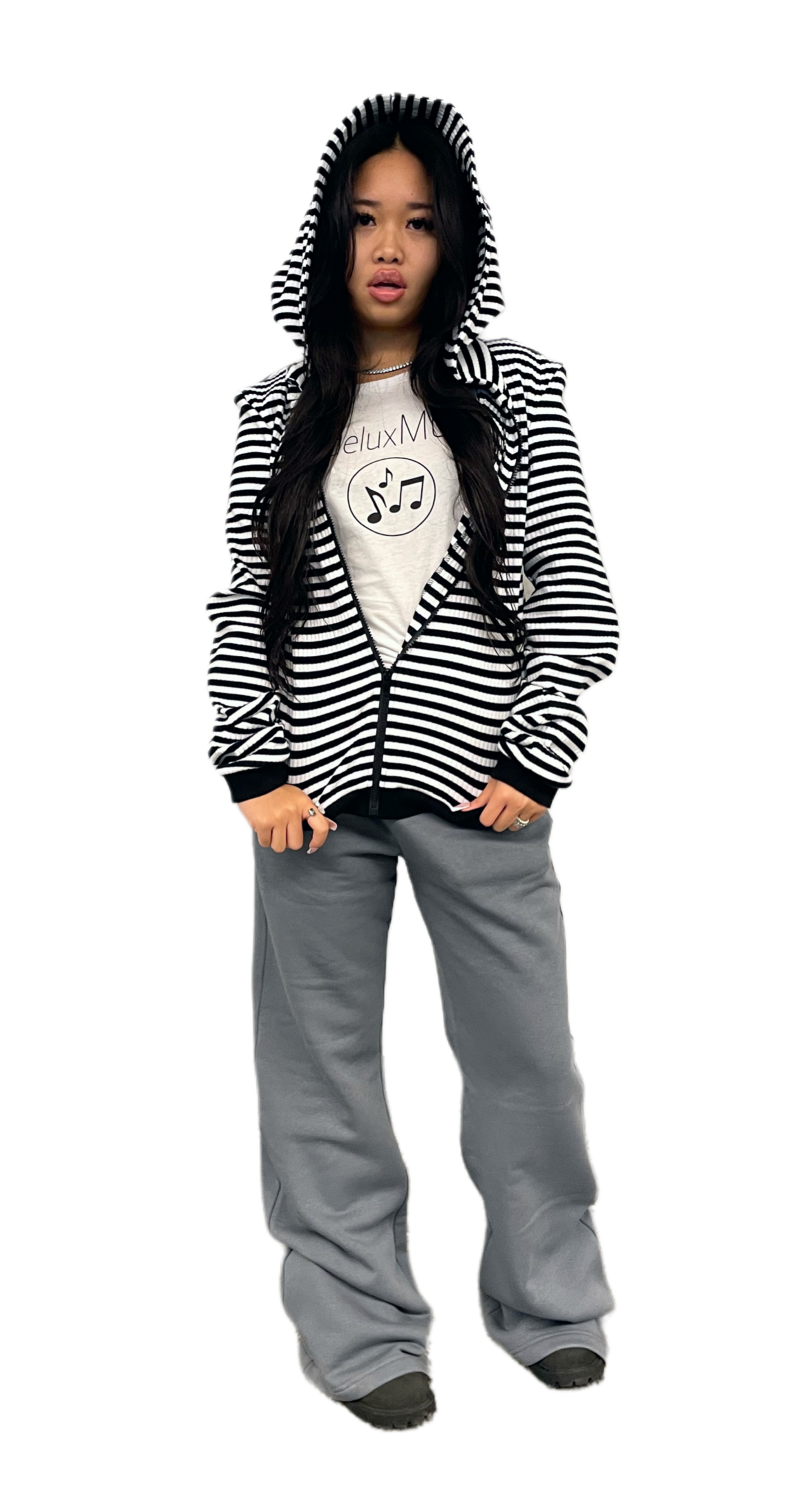 nondeluxMusic Flared Sweatpants