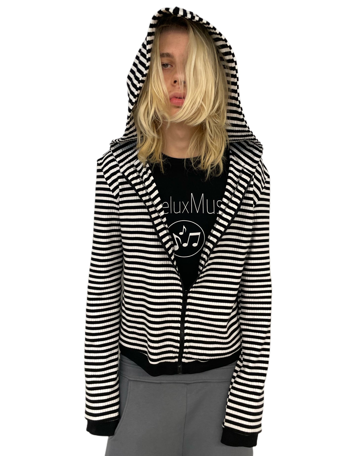 nondeluxMusic Zip Hoodie
